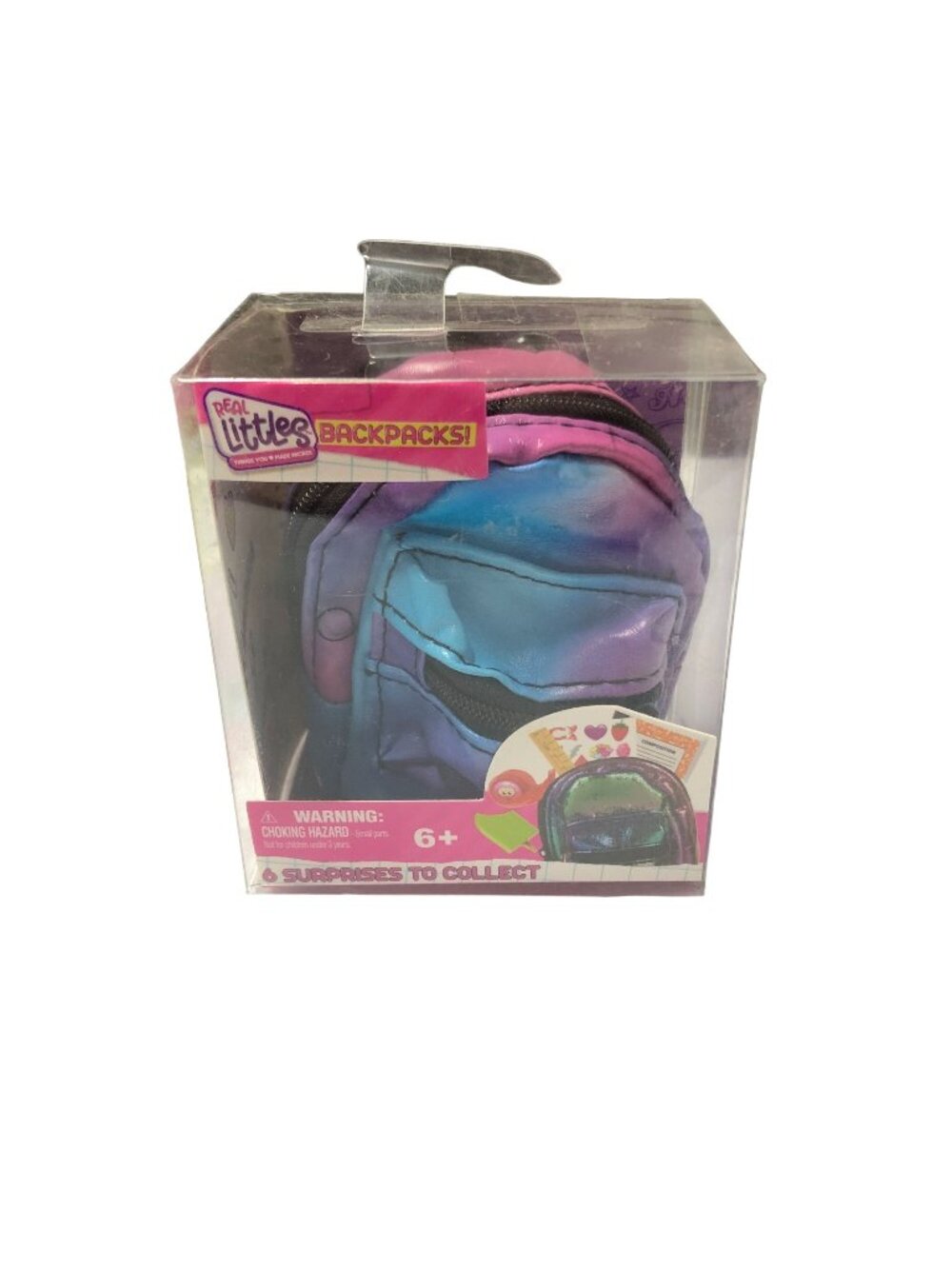 Real Littles Backpacks Surprises Collectible Silver Blue Purple Tie Dye Ages 6+